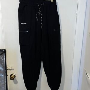 BROKIG Black Windpants-M